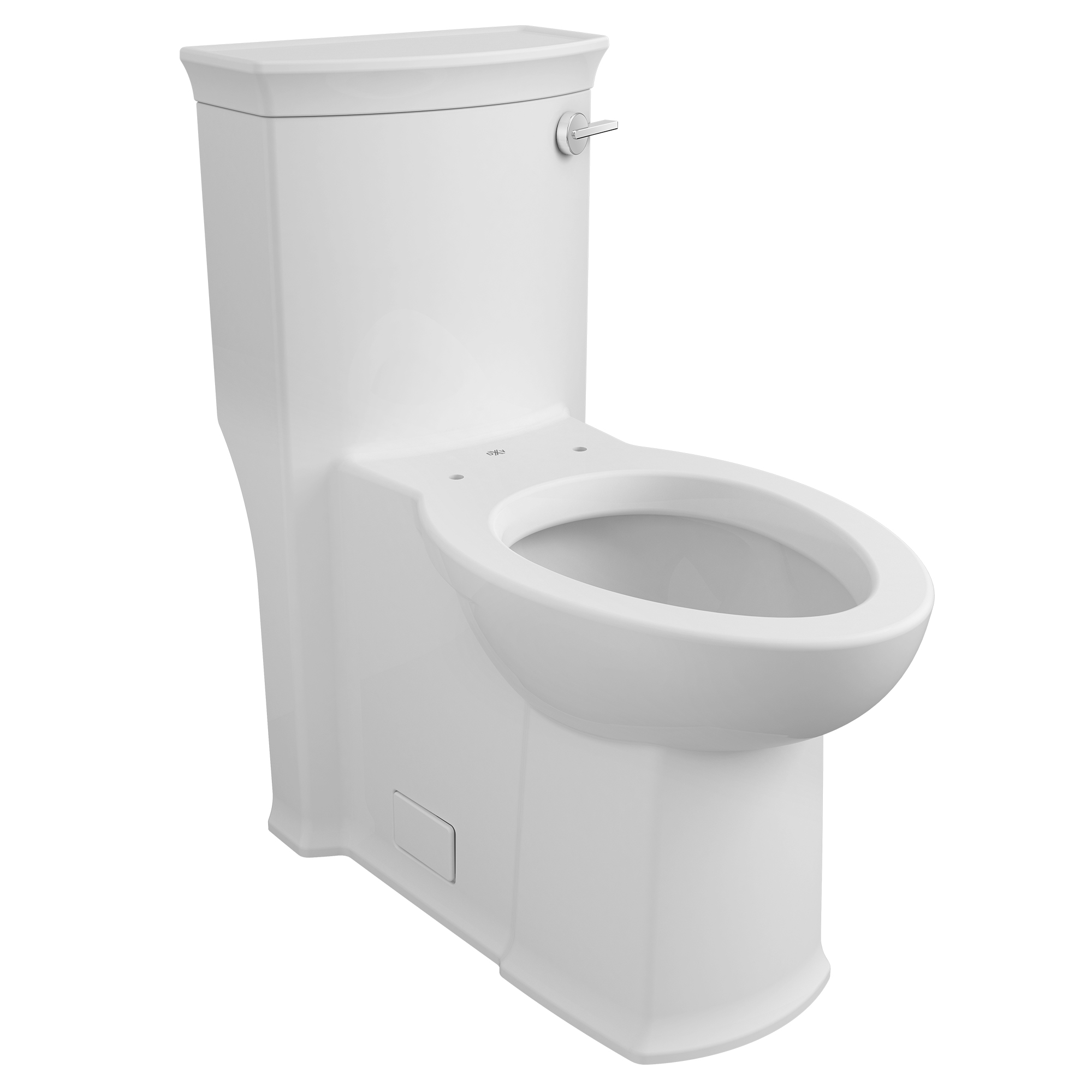 Wyatt® One-Piece Chair-Height Right-Hand Trip Lever Elongated Toilet with Seat
